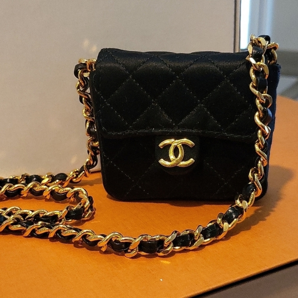 Chanel Mini Flap Bag Necklace
